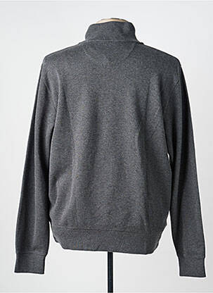 Pull maille souple et aérée manches longues gris GANT homme