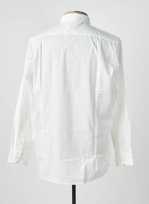 Chemise manches courtes coupe droite blanc OLYMP homme