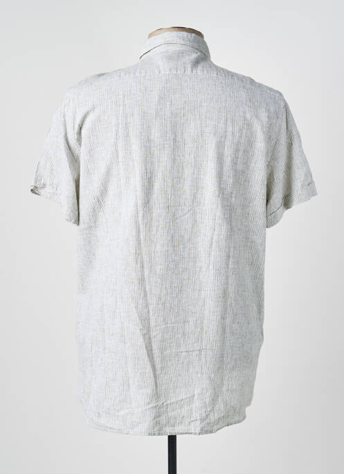 Chemise manches courtes poches vert MCS homme