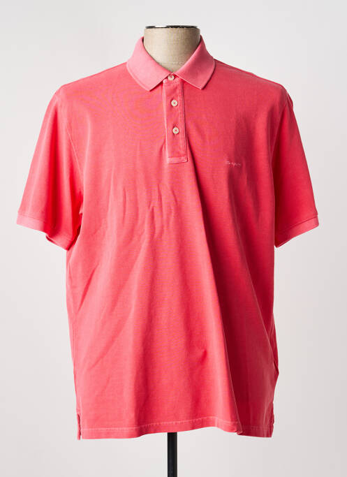 Polo stretch manches courtes rouge GANT homme