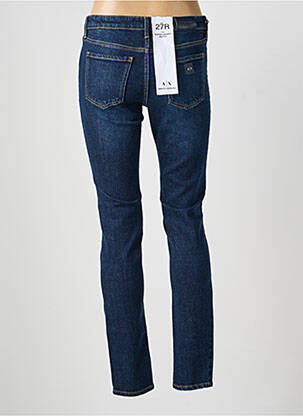 Jeans coupe slim stretch taille normale bleu ARMANI EXCHANGE femme