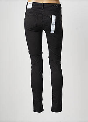 Pantalon slim tissage popeline taille normale noir LIU JO femme