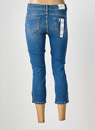 Pantacourt stretch taille normale bleu LIU JO femme