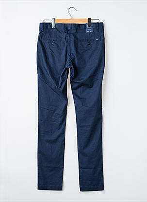 Pantalon droit stretch taille normale bleu GANT homme