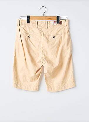 Bermuda stretch taille normale beige PIERRE CARDIN homme