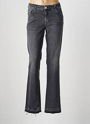 Jeans coupe droite stretch taille normale gris LIU JO femme