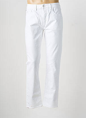 Jeans coupe droite stretch taille normale blanc ARMANI EXCHANGE homme