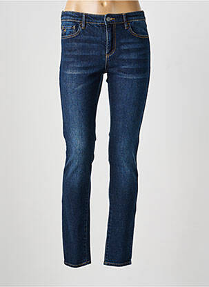 Jeans coupe slim stretch taille normale bleu ARMANI EXCHANGE femme