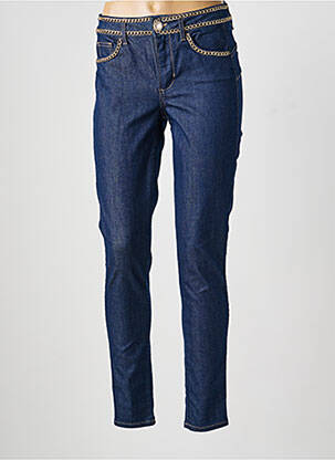 Jeans coupe slim stretch taille normale bleu LIU JO femme