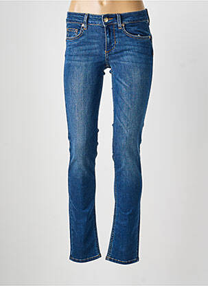 Jeans coupe slim stretch taille normale bleu LIU JO femme