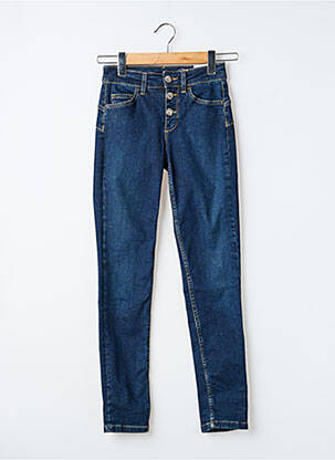 Jeans coupe slim stretch taille normale bleu LIU JO femme