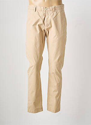 Pantalon chino tissage popeline taille normale beige GANT homme
