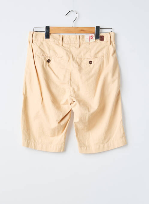 Bermuda stretch taille normale beige PIERRE CARDIN homme