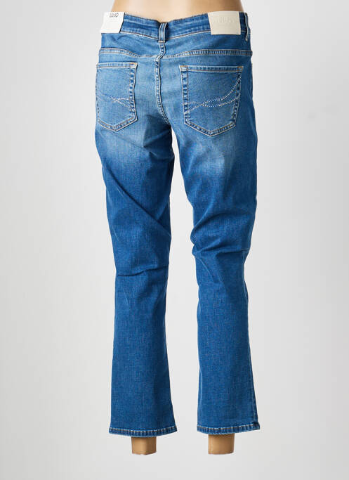 Jeans coupe droite stretch taille normale bleu LIU JO femme