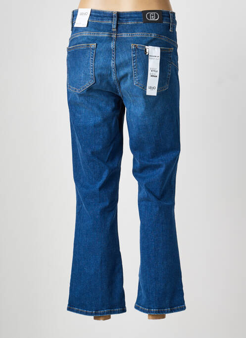 Jeans coupe droite stretch taille normale bleu LIU JO femme