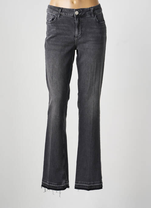 Jeans coupe droite stretch taille normale gris LIU JO femme