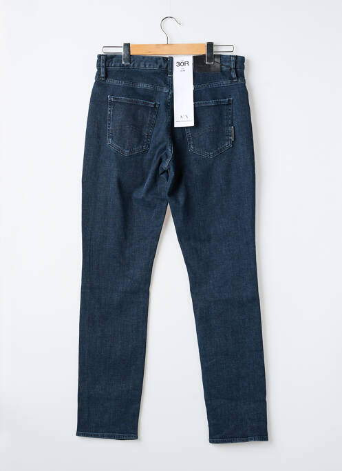 Jeans coupe droite stretch taille normale bleu ARMANI EXCHANGE homme