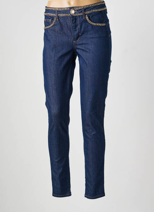 Jeans coupe slim stretch taille normale bleu LIU JO femme