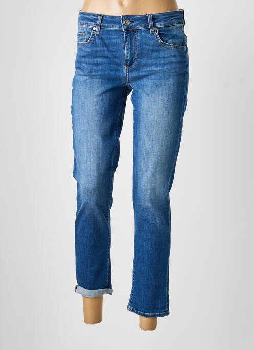 Jeans coupe slim stretch taille normale bleu LIU JO femme