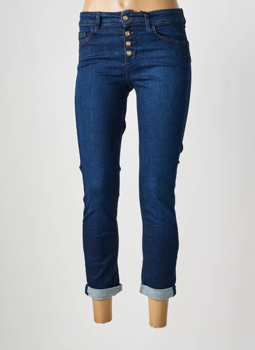 Jeans coupe slim stretch taille normale bleu LIU JO femme