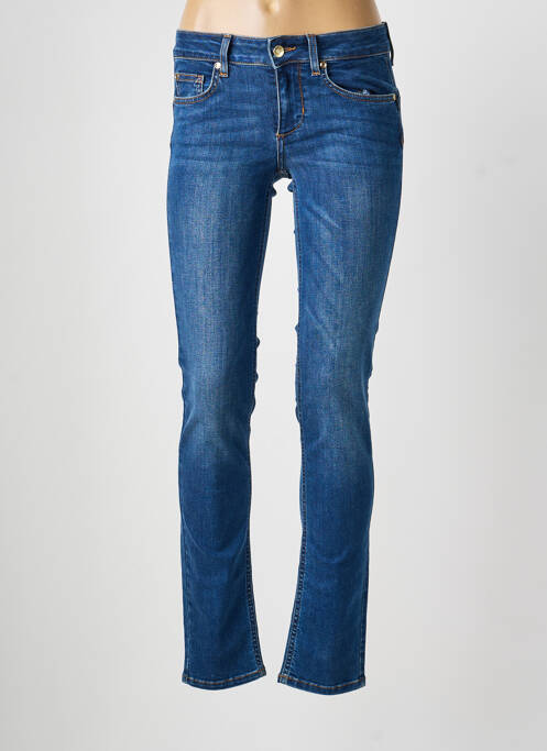 Jeans coupe slim stretch taille normale bleu LIU JO femme