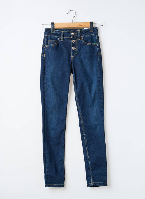 Jeans coupe slim stretch taille normale bleu LIU JO femme
