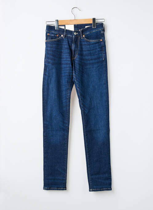 Jeans coupe slim stretch taille normale bleu GANT homme