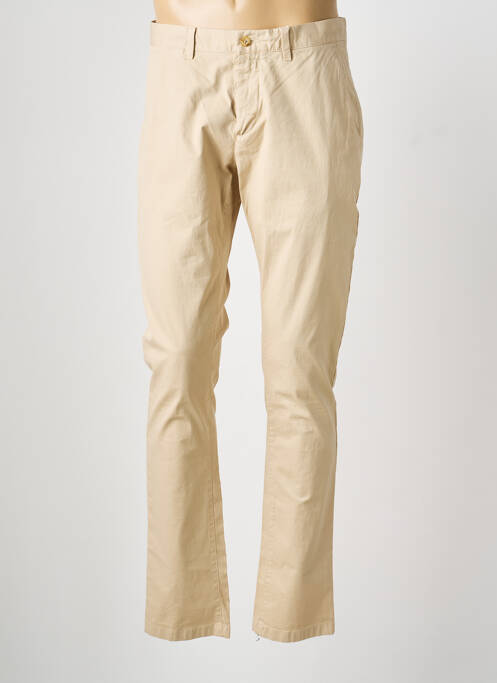 Pantalon chino stretch taille normale beige GANT homme