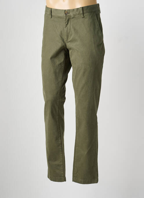 Pantalon chino stretch taille normale vert GANT homme