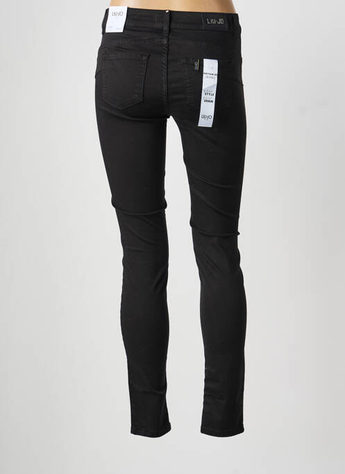 Pantalon slim tissage popeline taille normale noir LIU JO femme