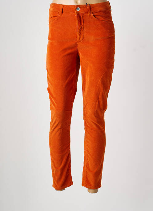 Pantalon slim stretch taille normale orange GANT femme
