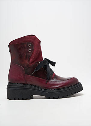 Bottines/boots talon bas talon de 4 à 6cm violet CASTA femme