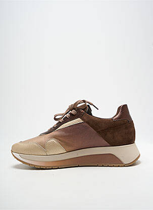 Baskets bout rond talon de 4 à 6cm or SOFTWAVES femme