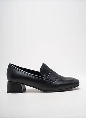 Mocassins tissage satiné talon de 4 à 6cm noir GABOR femme