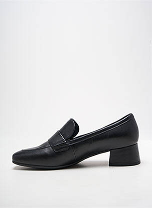 Mocassins tissage satiné talon de 4 à 6cm noir GABOR femme