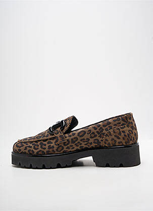Mocassins bout rond talon de 4 à 6cm marron JB MARTIN femme
