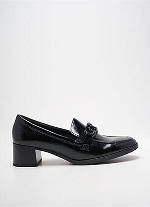 Mocassins effet froissé talon de 4 à 6cm noir GABOR femme