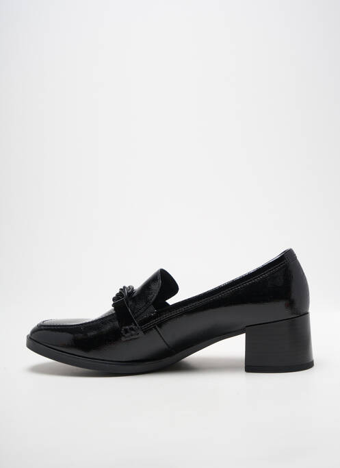 Mocassins effet froissé talon de 4 à 6cm noir GABOR femme