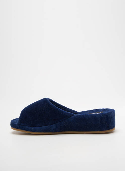Mules/sabots bout ouvert talon de 4 à 6cm bleu WESTLAND femme