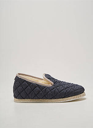 Chaussons/pantoufles bout rond talon plat jusqu'à 3cm gris CHAUSSE MOUTON femme