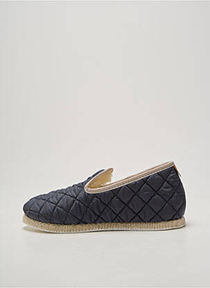 Chaussons/pantoufles bout rond talon plat jusqu'à 3cm gris CHAUSSE MOUTON femme