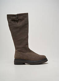 Bottes bout rond talon de 4 à 6cm gris ALIWELL femme