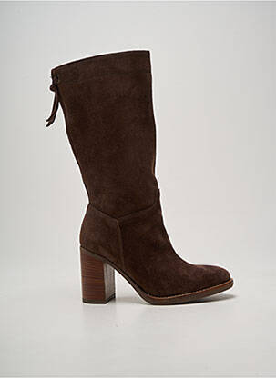 Bottes talon bottier talon de 7 à 9cm marron NERO GIARDINI femme