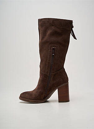 Bottes talon bottier talon de 7 à 9cm marron NERO GIARDINI femme