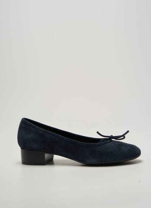 Escarpins talon plat jusqu'à 3cm bleu REQINS femme