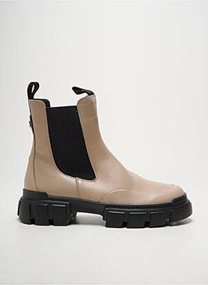 Bottines/boots talon bas talon de 4 à 6cm beige HOGL femme