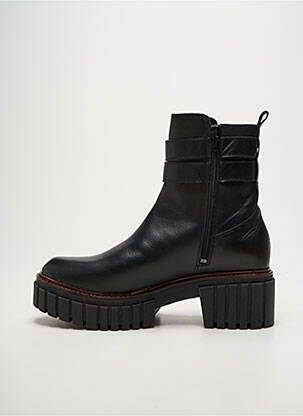 Bottines/boots talon bas talon de 4 à 6cm noir REQINS femme