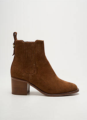 Bottines/boots talon bottier talon de 4 à 6cm marron MAISON TOUFET femme