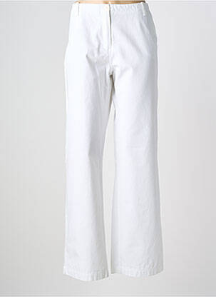 Pantalon chino tissage popeline taille normale beige ARMOR LUX femme