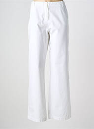 Pantalon chino tissage popeline taille normale beige ARMOR LUX femme